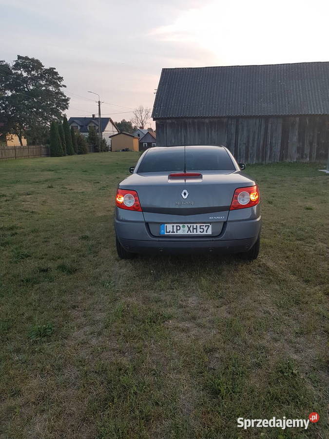 Renault Megan Cabrio 2006 2 litry benzyna Megane Telaki