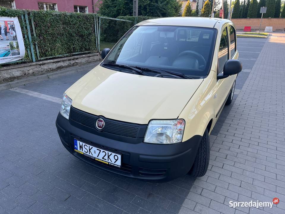 Fiat Panda 2010r w świetnym stanie 54KM mazowieckie Sokołów Podlaski