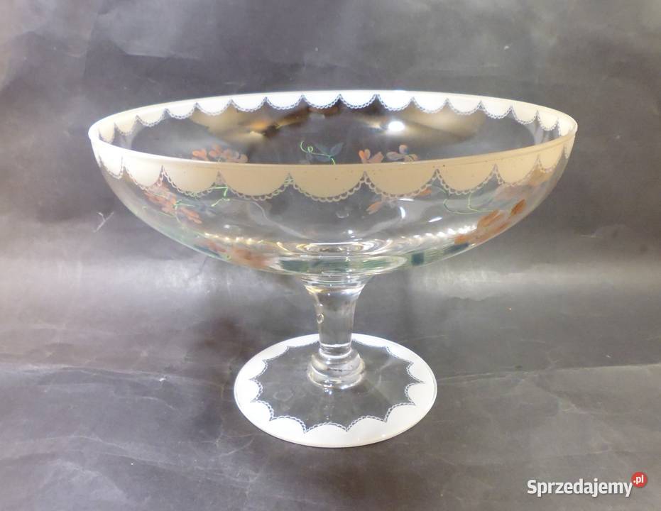 Patera Szklana Orrefors Rękodzieło Warszawa