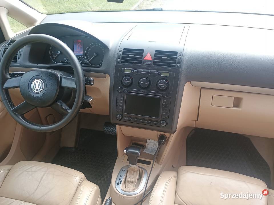 VW Touran 20tdi elektryczne szyby podkarpackie Zaleszany sprzedam