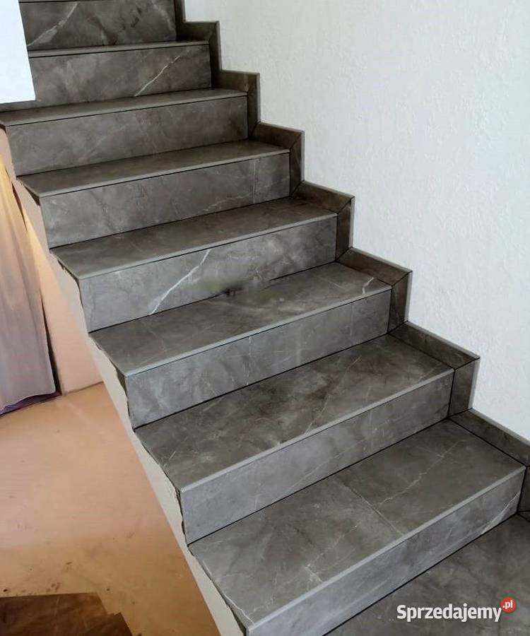 Płytki na schody 100x30 kamień SZARY GRAFIT Łask
