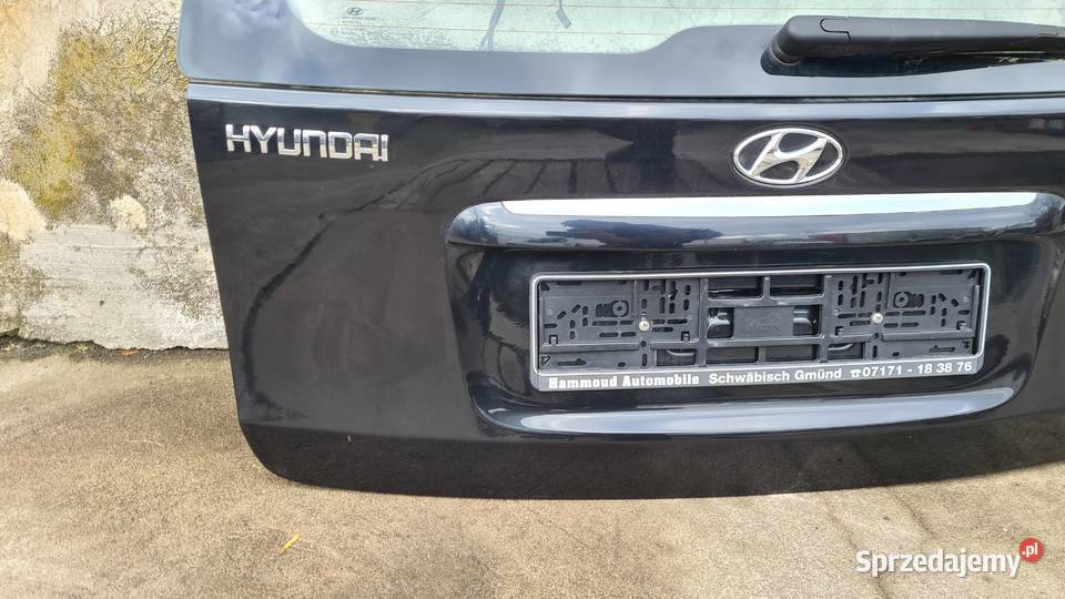 Hyundai i30 CW kombi 9F klapa bagażnika czarny Legnica