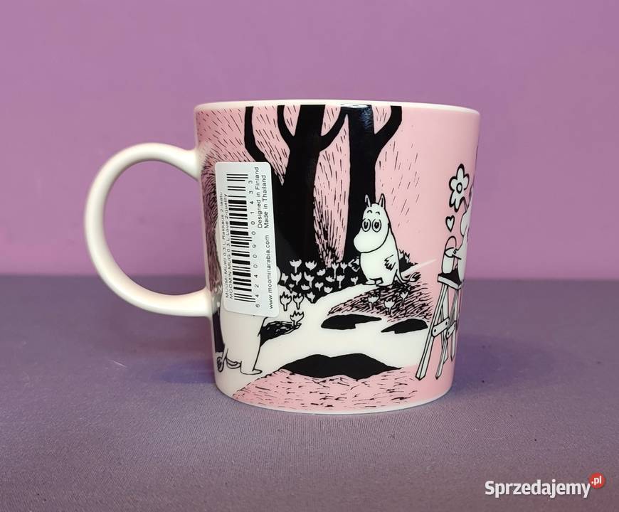 Muminki KUBEK Moomin Arabia Finland MIŁOŚĆ Love Jasień sprzedam