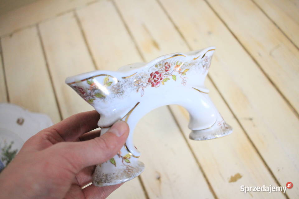 Taca dekoracyjna Porcelana Wałbrzyska Rococo Pszczyna