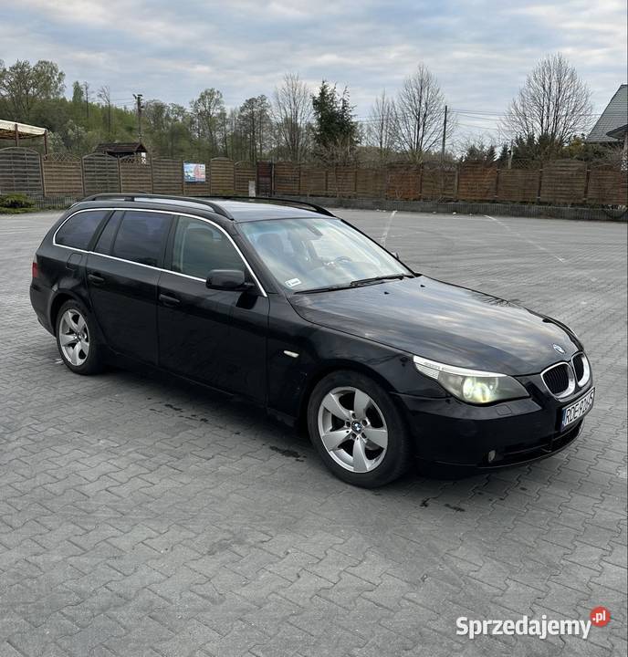 BMW e61 25 diesel 2004r Automat Samochody osobowe Pilzno