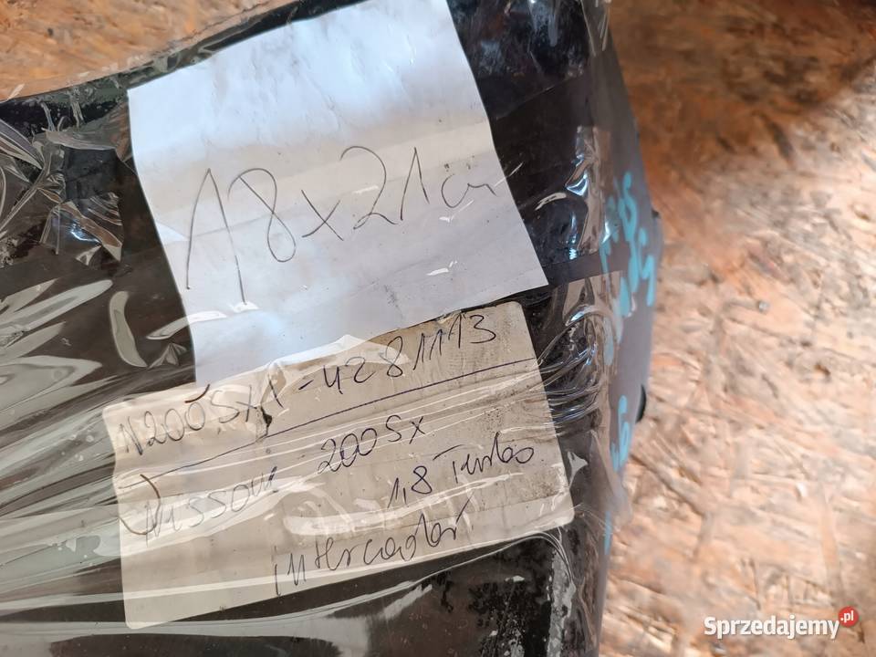 INTERCOOLER CHŁODNICA NISSAN 200SX 18 TURBO osobowe Nowy Tomyśl