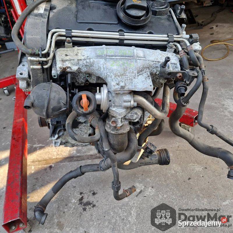 VW Silnik 20 TDI BKD 223 przebieg bez osobowe Słowikowo