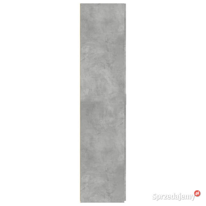 Wysoka szafka szarość betonu 70x425x185 Warszawa