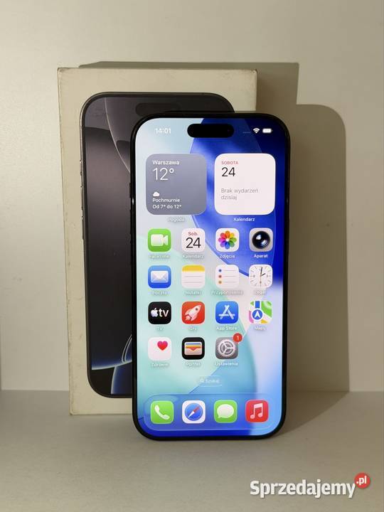 iPhone 16 Pro 128GB Czarny Kalisz sprzedam