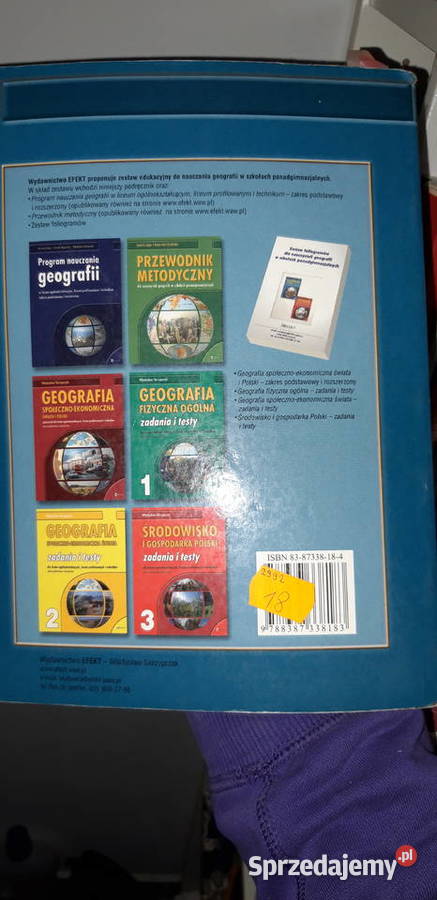 Geografia Klasa 1 Efekt Podręcznik Szkoła Warszawa