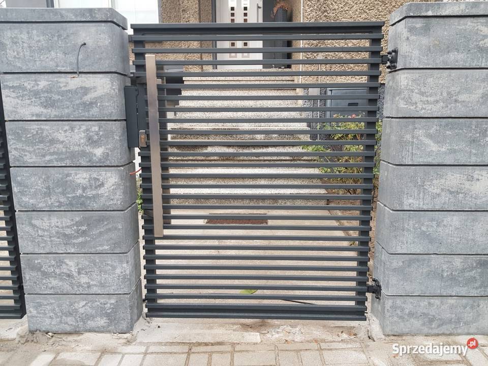 Brama skrzydłowa 500x120 ogrodzenia przęsła Konin