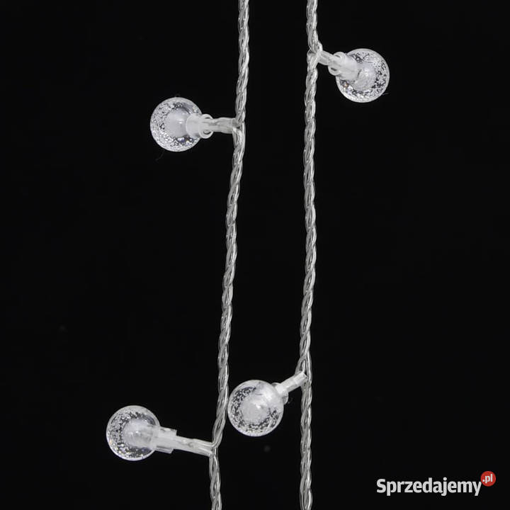 Lampki świąteczne 20 m 200 diod LED zimna biel 8 Warszawa sprzedam