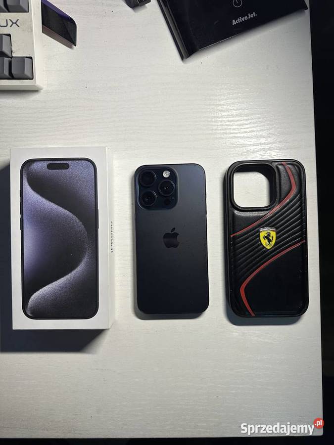 iPhone 15 Pro Blue Titanium 256 GB 86 Apple / iPhone podkarpackie Nowa Sarzyna