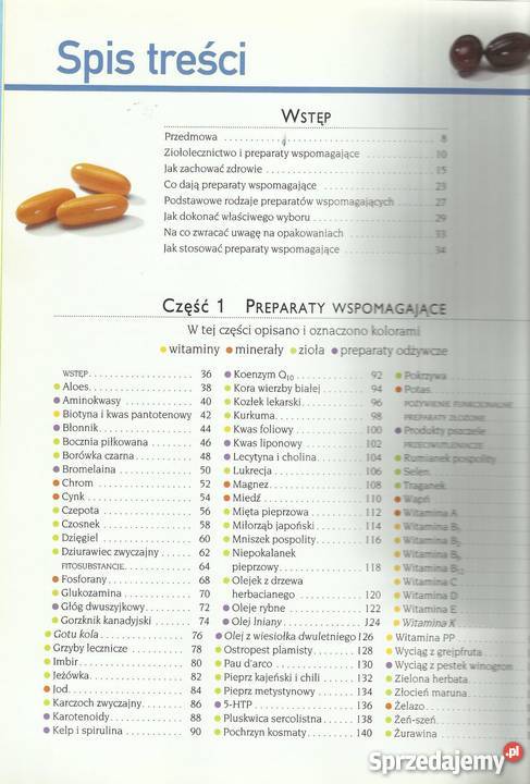 Uzdrawiająca moc witamin minerałów i ziół Płońsk sprzedam