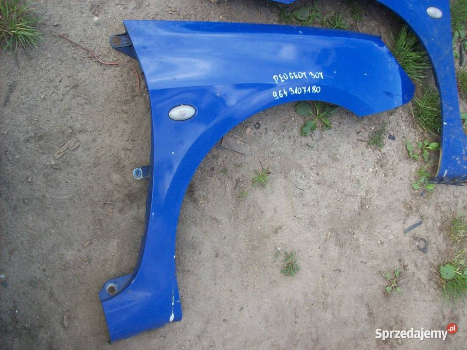 Peugeot 307 Blotnik przod przedni prawy lewy