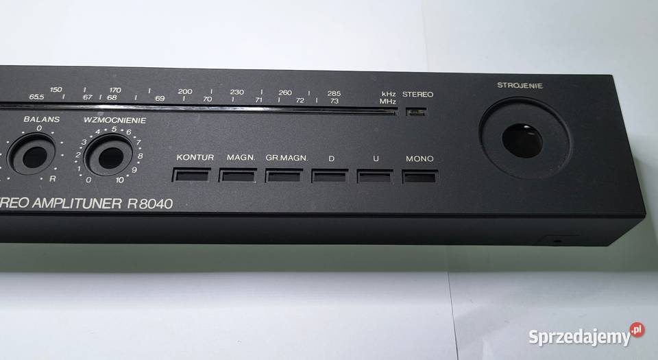 Front amplitunera R8040 Unitra ELTRA nowy pomorskie Gdańsk