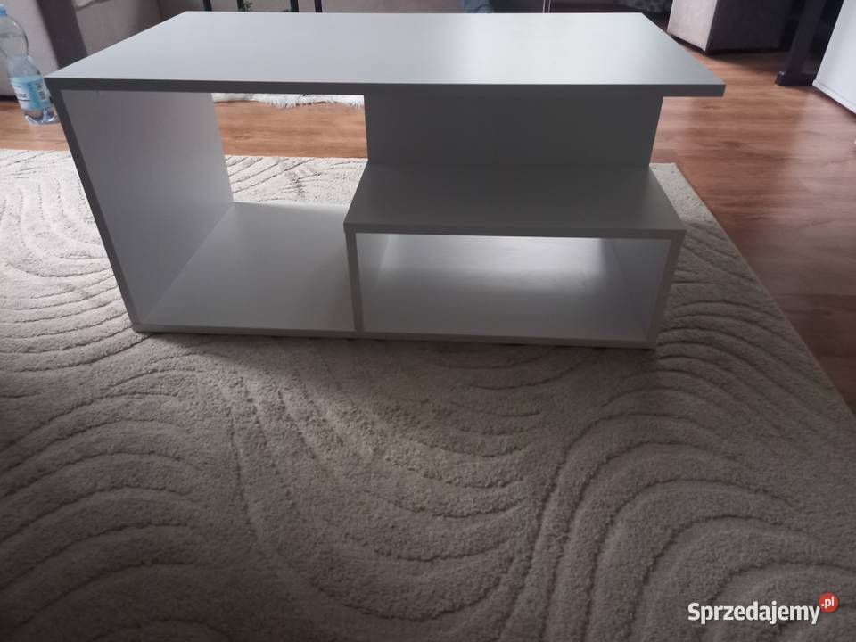 Biały stolik stół ława Stoliki kawowe i ławy lubelskie Wilkołaz Dolny sprzedam