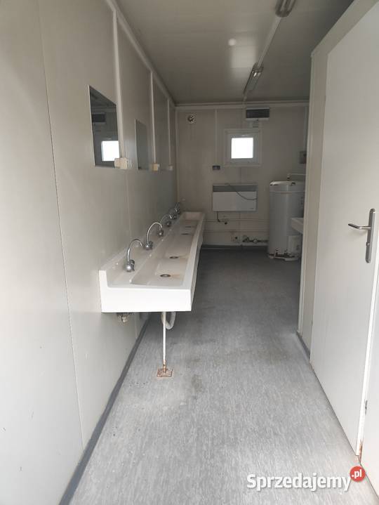 Kontener sanitarny 16 wc umywalnia Łomianki Pozostałe