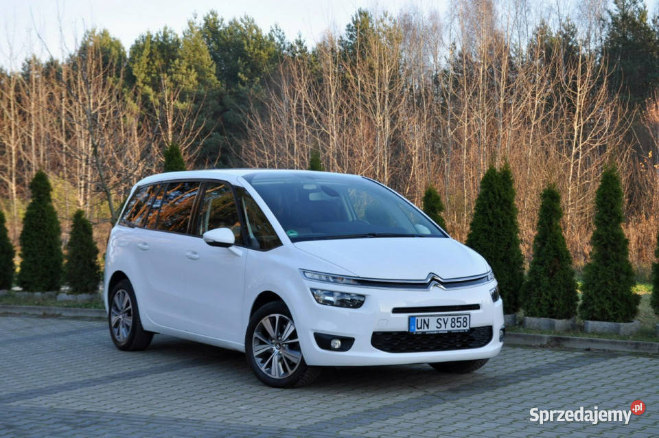Citroen C4 Grand Picasso 20HDI150LedDuża system Start-Stop C4 Grand Picasso Ostrów Mazowiecka