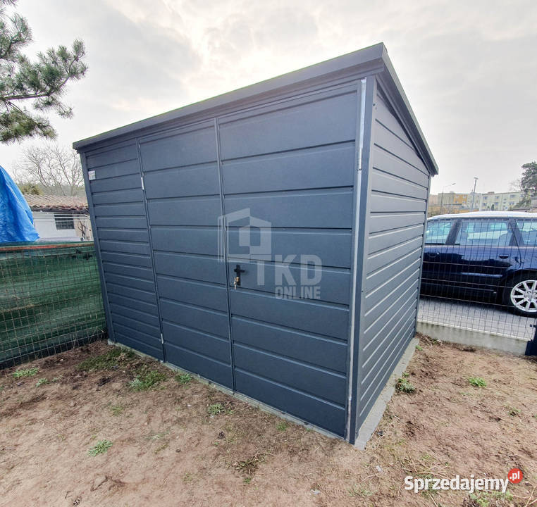 Domek Ogrodowy Schowek 25x2 brama dwuskrzydłowa Niepołomice sprzedam