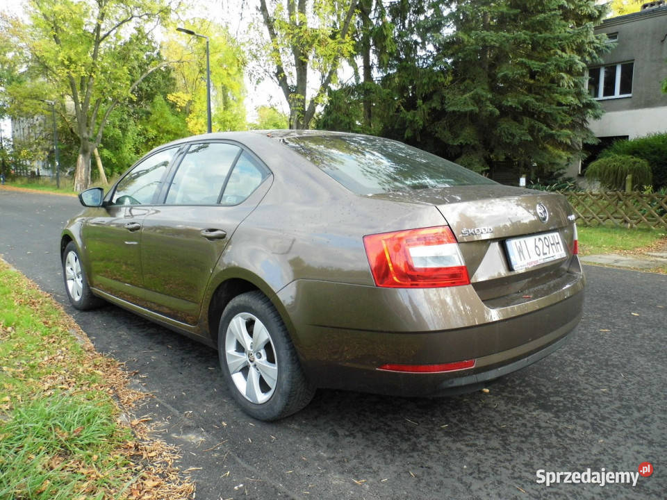 koda Octavia 14 150 III 2013 aluminiowe felgi Łódź