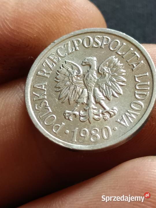 Sprzedam 20 gr 1980 r mala skretka Numizmatyka Chełm