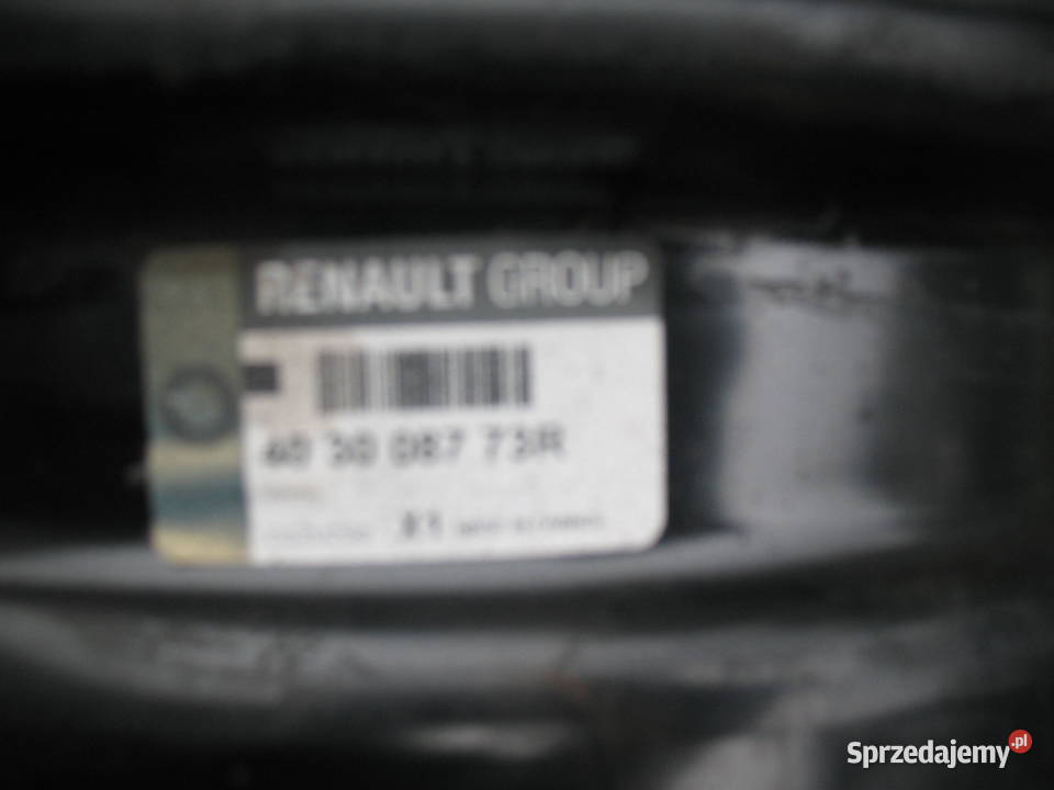 felgi stalowe 15 4x100 renault clio IV megane Lublin sprzedam