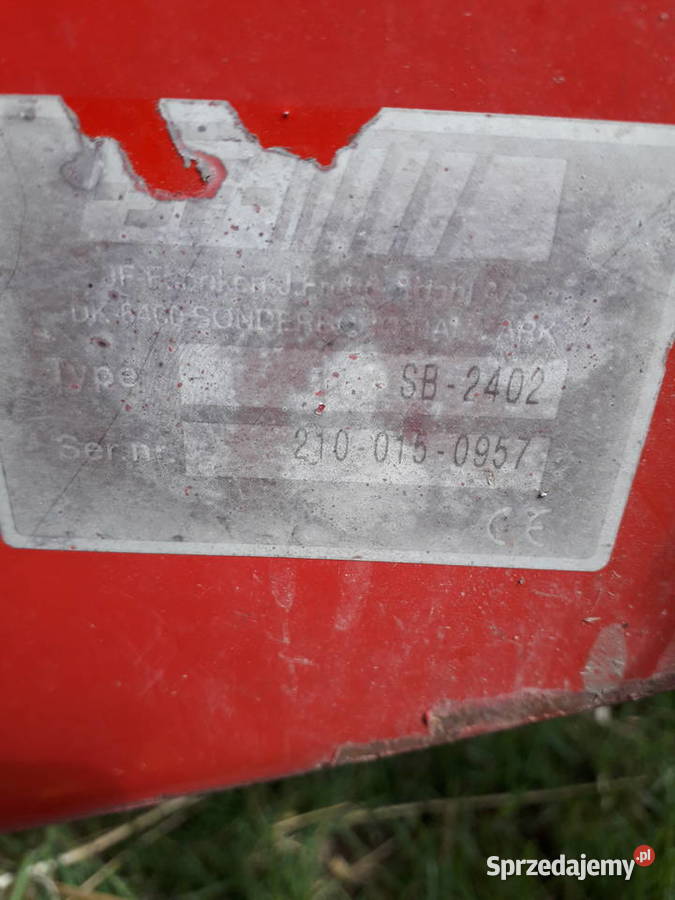 Kosiarka dyskowa JF Stoll 24 m Targonie Wielkie