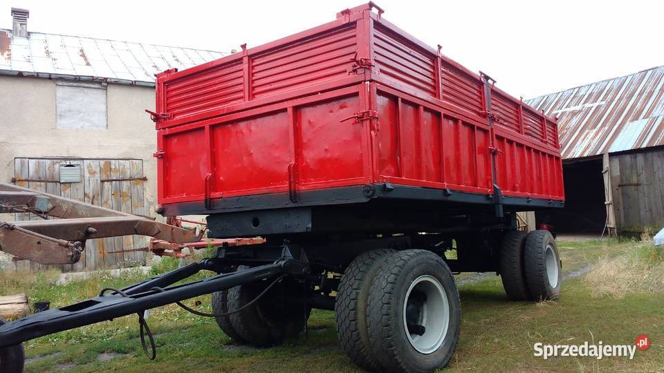 Przyczepa wywrotka 12t nieuszkodzony Jaświły sprzedam