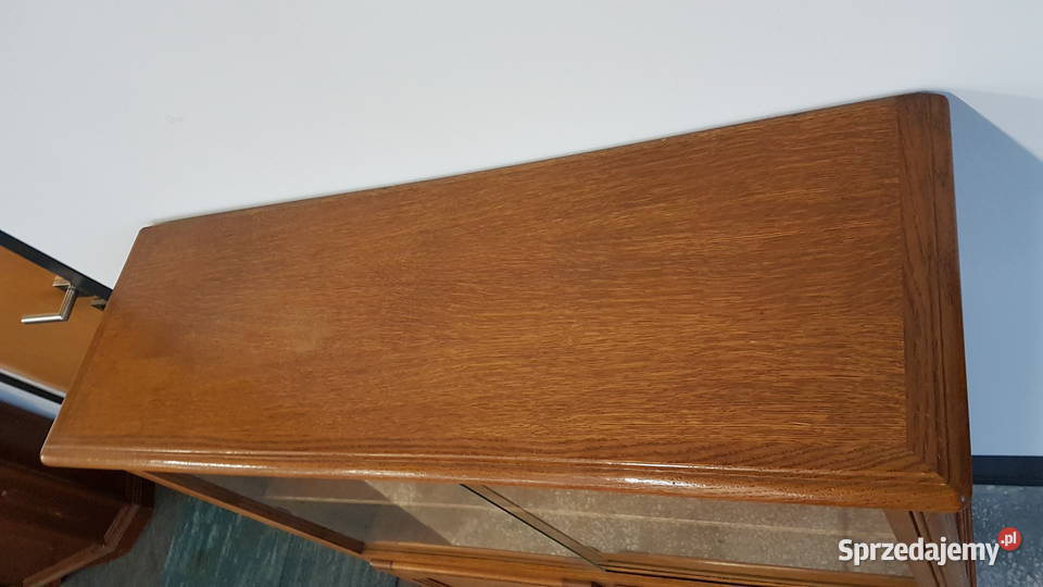 Regał dębowy ludwikowski biblioteczka Przeworsk