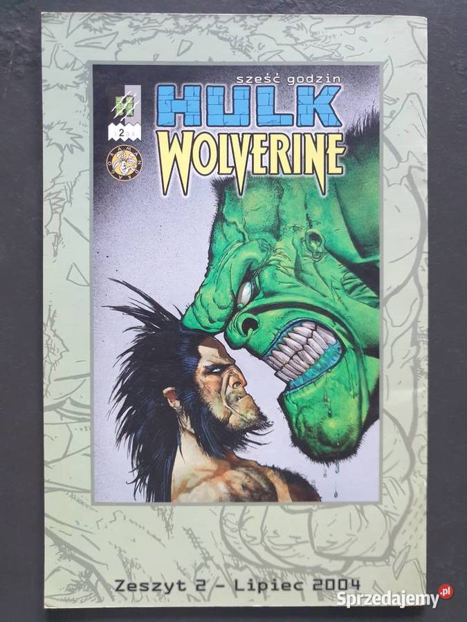 Hulk Wolverine 6 godzin 2 częsci Mandragora Gdynia sprzedam