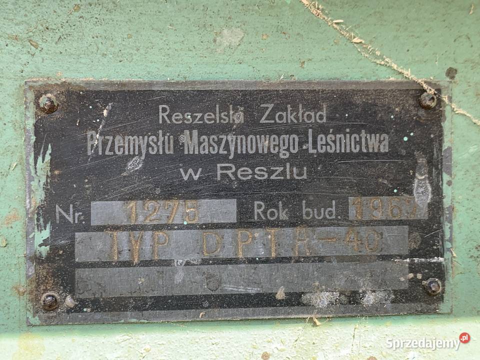 Przemysłowa Piła Stolarska do Drzewa Zgorzelec
