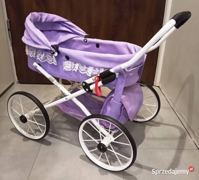 Wózek lalkowy Ewa retro lalka ręcznie robiona Toruń