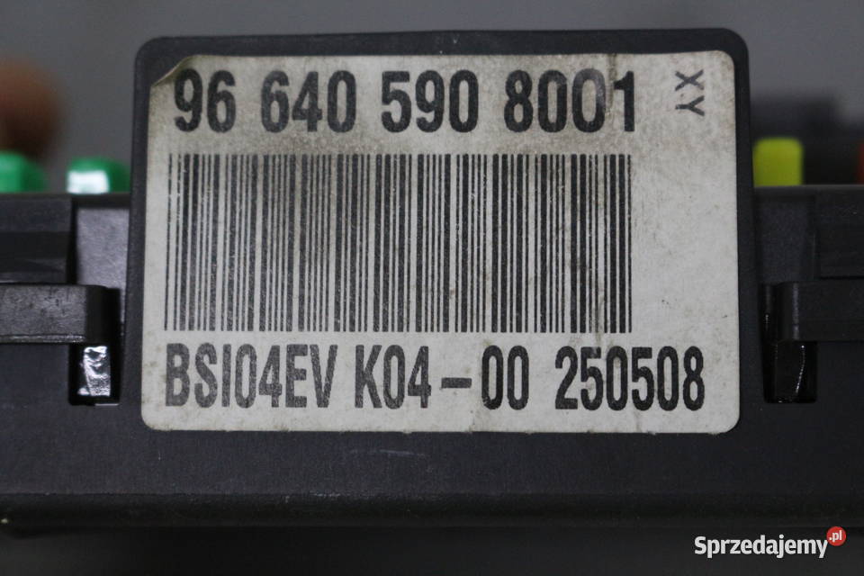 CITROEN C5 III X7 SKRZYNKA BSI 966405908001 osobowe Układ elektryczny Prochowice sprzedam