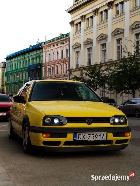 Okazja Golf MK3 zdrowy strzały gwint z regulacją Volkswagen dolnośląskie Wrocław