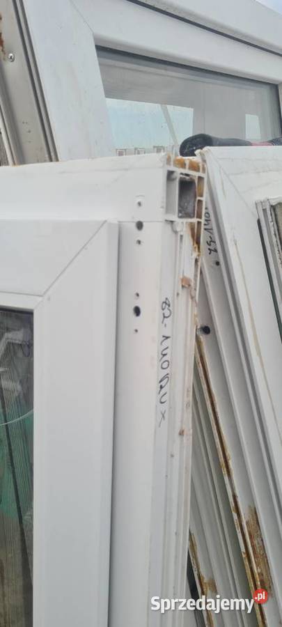 OKNA KacprzaK 82X140 OKNO Używane Plastikowe PCV Siedlce