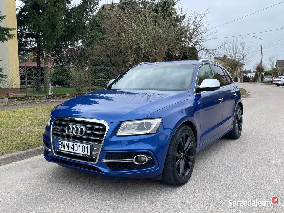 Audi SQ5 30 TDI 313 2016r Quattro Półskóry Wysokie Mazowieckie