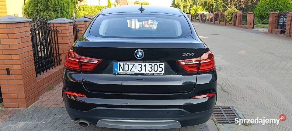 BMW X4 xdrive20i benzyna 2014r łopatki zmiany biegów