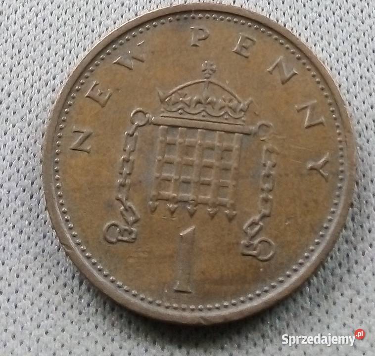 WIELKA BRYTANIAONE PENNY1978 r Legionowo