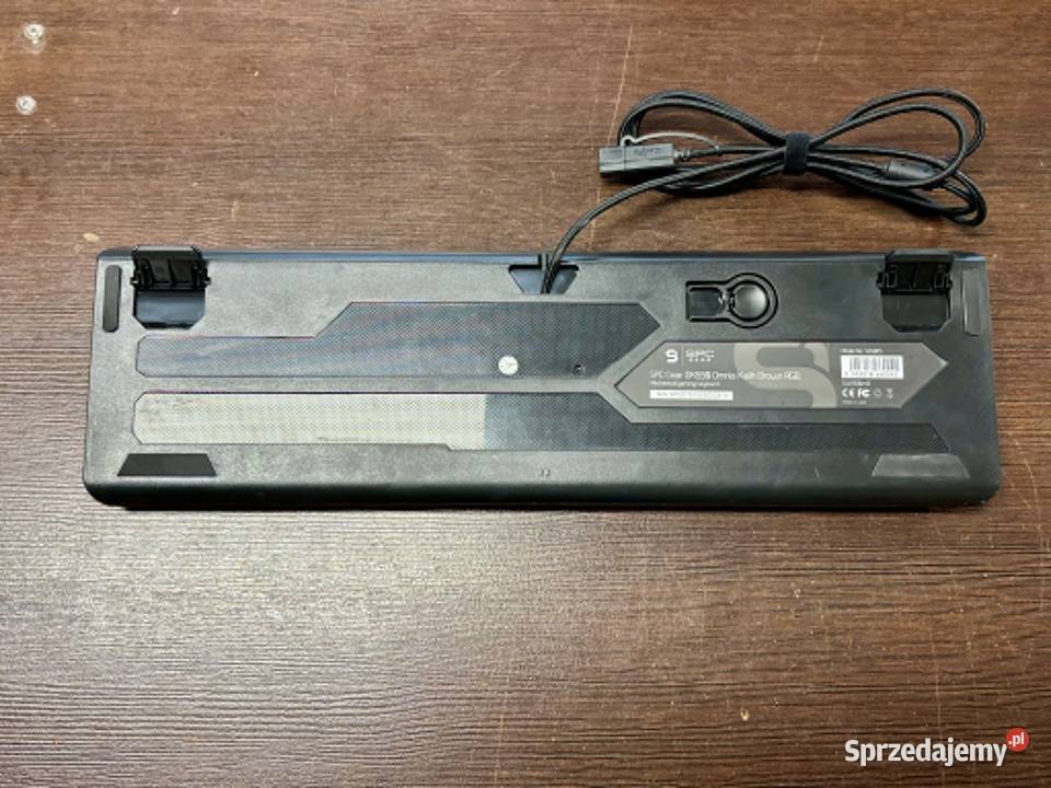 Klawiatura mechaniczna GK550 RGB Przewodowa Elbląg