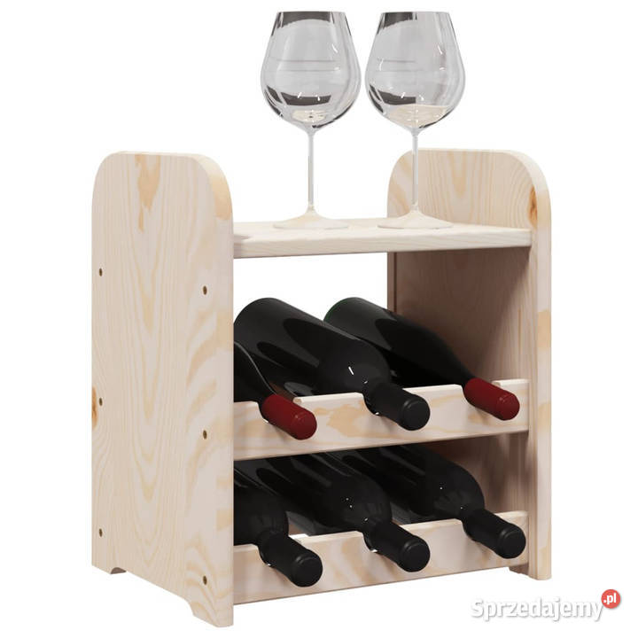 Stojak na wino z górną półką 33x25x37 lite sprzedam