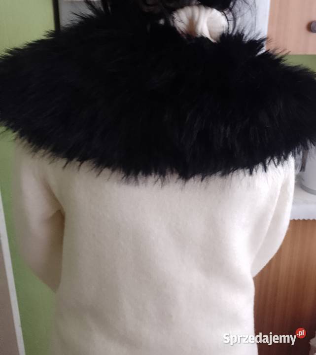 Ekskluzywny futrzany kołnierz z Londynu futrzana Kraków sprzedam