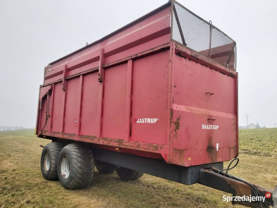 Przyczepa wywrotka tandem Basstrup 16 nieuszkodzony kujawsko-pomorskie Jabłonowo Pomorskie