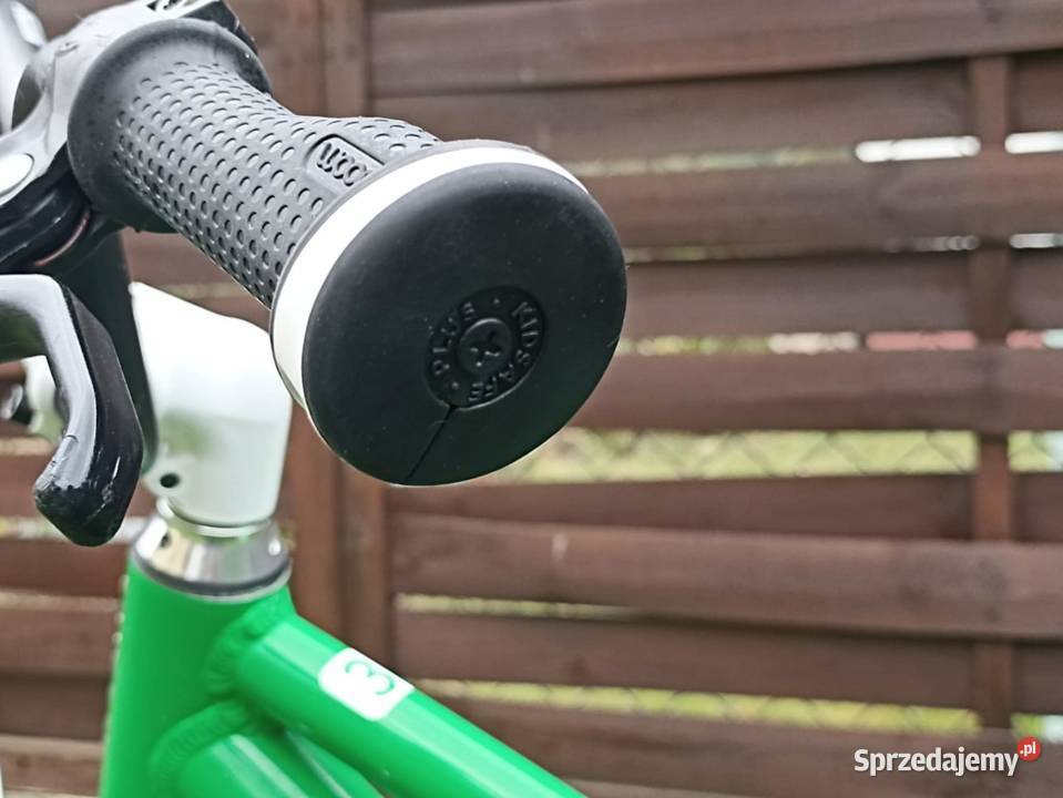 Rower rowerek dziecięcy Woom 3 zielony koła R16 lubelskie Łuków