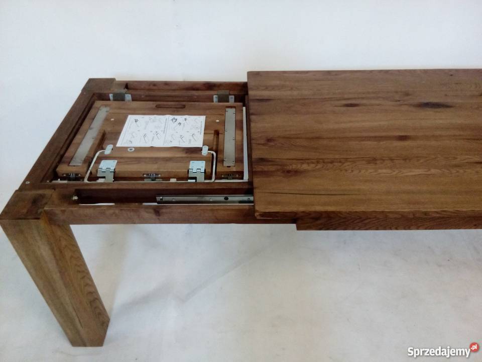 Nowoczesny stół dębowy Słoje i sęki Habufa opolskie Opole