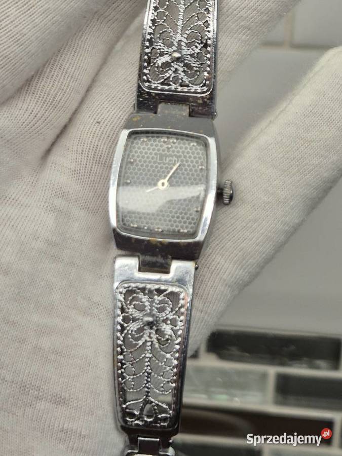 Zegarek koktajlowy ażurowy ŁuczLuch