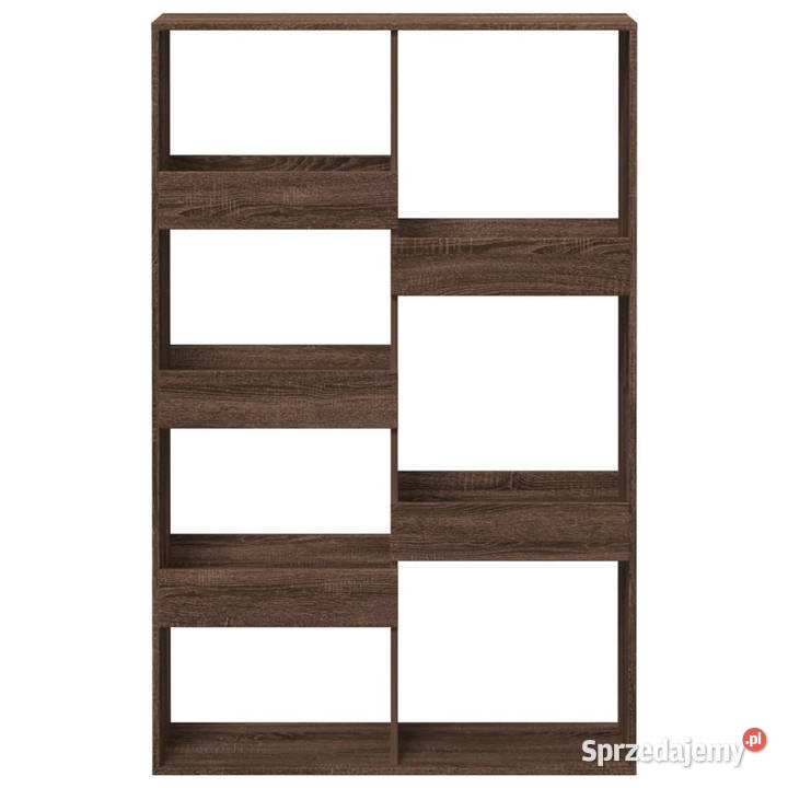 Regał brązowy dąb 100x33x1555 materiał Warszawa