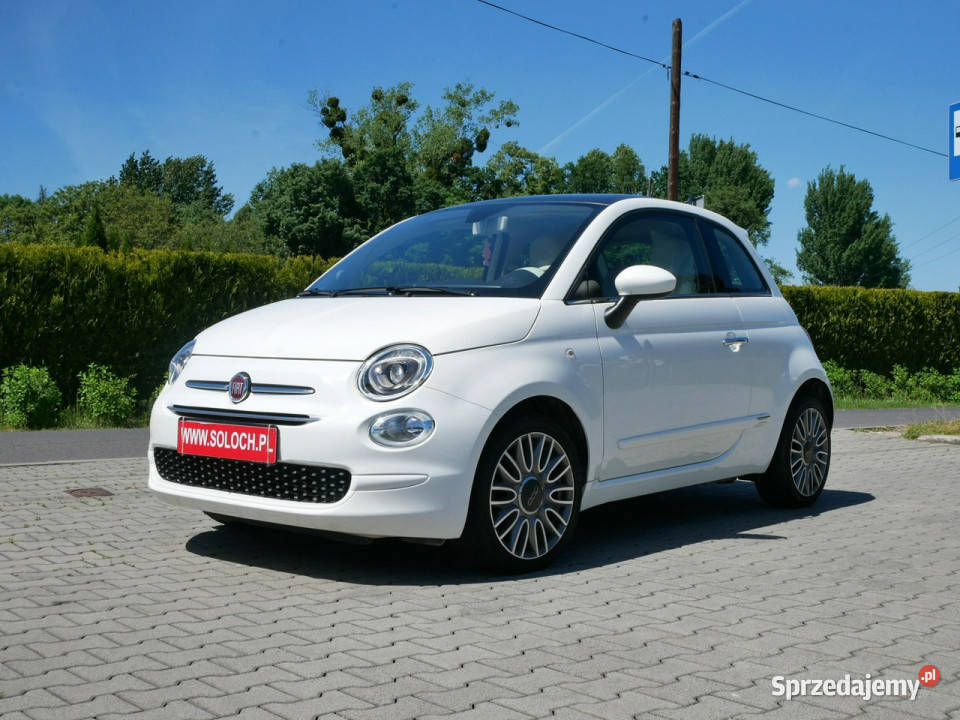 Fiat 500 12 69 Eu6 Lounge Seria 6 Serwis ASO gniazdo AUX Goczałkowice-Zdrój