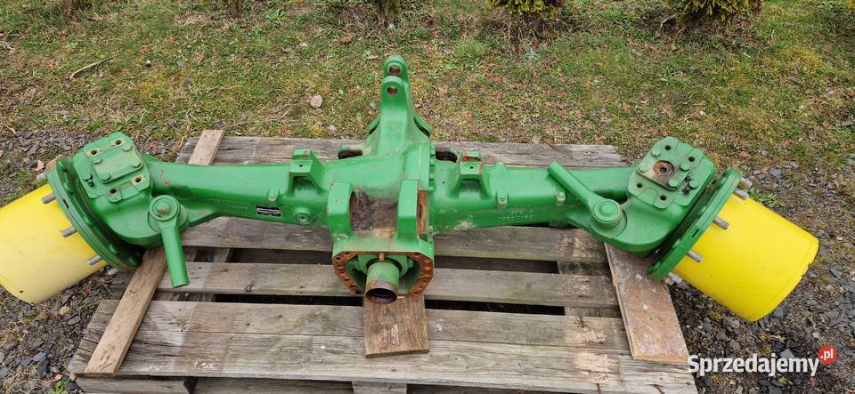 Przedni most John Deere 6215 R zwolnice piasty Szprotawa sprzedam