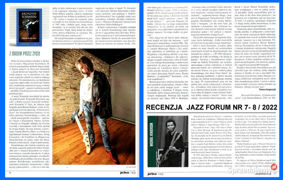 Krzysztof Ścierański z basem życie Ebook 2025 małopolskie Chrzanów